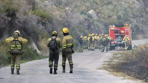 Brif en incendio de Vilariño de Conso