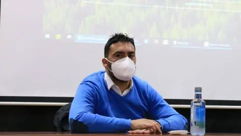 Juan Anta, alcalde da Veiga