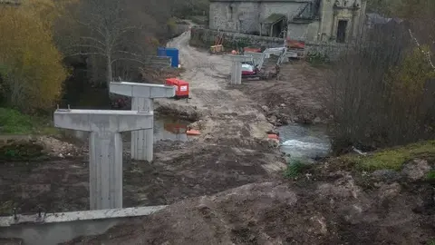 Iglesia y puente de Xares, A Veiga