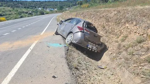 Salida de Vía en Freixido, Larouco