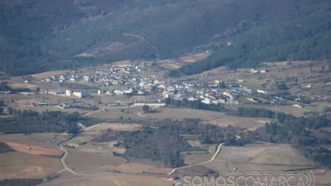 Vista Panorámica de Larouco desde Celavente
