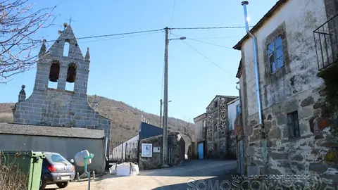 Arreglos en la calle de la iglesia en Celavente (O Bolo)