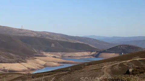 Embalse de As Portas visto desde A Venda da Capela