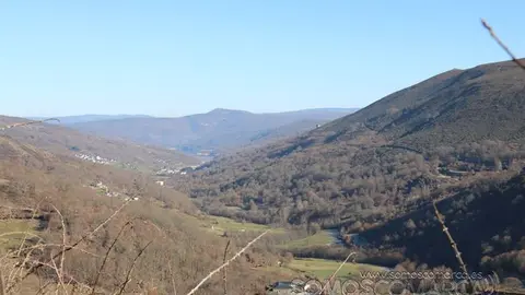 Valle del Conso a su paso por Sabuguido, Soutogrande, Soutelo y Vilariño de Conso 