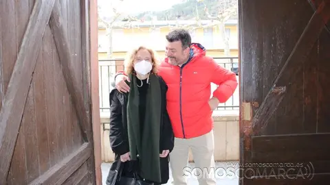 Araceli Fernández y Jacobo Arias presudentes de AEVA y CCA O Barco