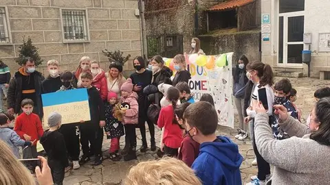 Llegada de familias ucranianas a Manzaneda (3)