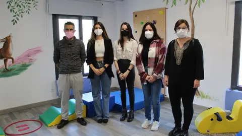 Foto principal. Los trabajadores del centro.