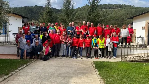 Reunión das asociacións do Camiño de Inverno de Ribeira Sacra e Valdeorras no Pazo 