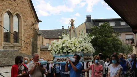 Procesión da Virxe de Fátima , en Fontei (A Rúa) 2022 (23)