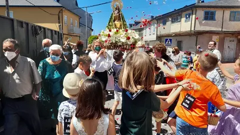 Misa e procesión da Ascensión en Rubiá 2022 (2)
