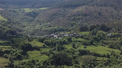 La aldea de Vilamor, en Folgoso do Courel