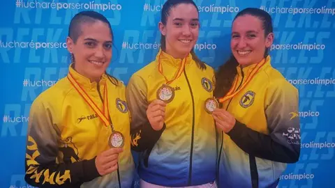 Lucia Herrero broce en el Campeonato de España por equipos