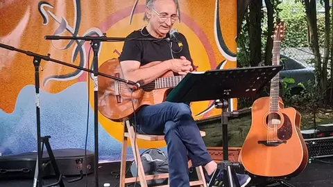 Actuación en Viloira de Anxo Rey, dentro del Ciclo Deperto (2)