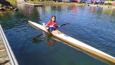 Carlota Díaz, primera en el Campeonato Gallego de Jóvenes Promesas en su categoría