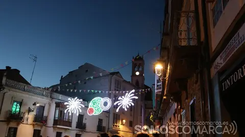 Encendido del alumbrado de las Festas do Cristo do Barc0 (1)