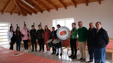 Banda de Gaitas do Bolo presentación do curso (6)