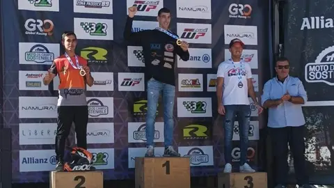 Diego Teixeira campeon de hart-enduro