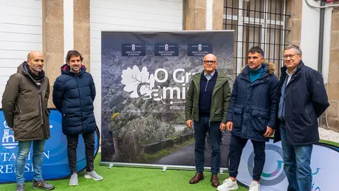 -12.00 horas: Presentación da etapa ourensá de O Gran Camiño 2023.- O presidente da Deputación, Manuel Baltar, participa na presentación da etapa ourensá de O Gran Camiño 2023 acompañado, entre outros, polos ex ciclistas Ezequiel Mosquera -promotor da volta- e Óscar Pereiro. Tamén están no acto Mario Rodríguez González (Alcalde de Esgos e lugar donde tera a saia a etapa) e Xulio Conde Blanco (Presidente do Clube Ciclista Maceda).Lugar: Patio interior do Pazo Provincial (Ourense).