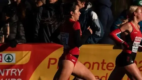 Inés Docampo en gallur (Madrid)