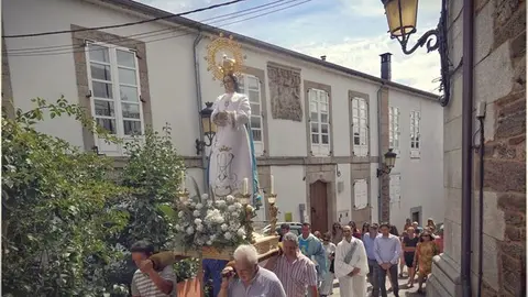 Fotografías cedidas de la procesión de San Roque y la Asunción, en Viana realizadas por J.L. Ortíz.  (4)