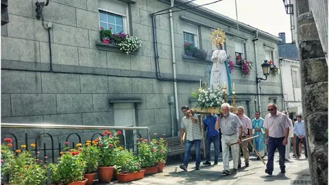 Fotografías cedidas de la procesión de San Roque y la Asunción, en Viana realizadas por J.L. Ortíz.  (7)