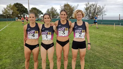 equipo gañador absoluto feminino