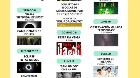 PROGRAMACI&Oacute;N AGOSTO