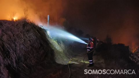 Manifestación en O Barco el 11 de septiembre bajo el lema «Arde Valdeorras, arden nuestros corazones»