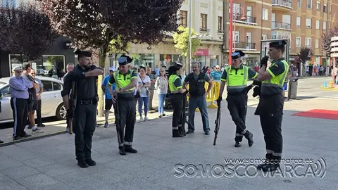 O Barco se prepara para vivir el desfile del 182 aniversario de la Guardia Civil con un amplio dispositivo de seguridad y tráfico