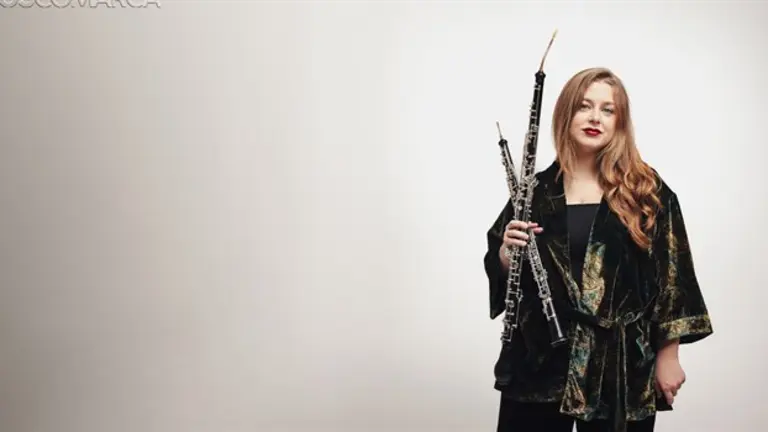 Iria Folgado: la oboísta gallega que triunfa en Berlín presenta «Ecos de Breogán» este viernes en O Barco