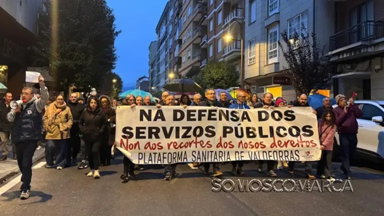 Aurentino Alonso: «A poboación tanto do Barco como de Valdeorras saíu á rúa para decirlle á Xunta de Galicia que así non»