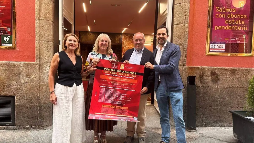 Presentaci&oacute;n da programaci&oacute;n do segundo semestre de 2026 do Teatro Principal - 2
