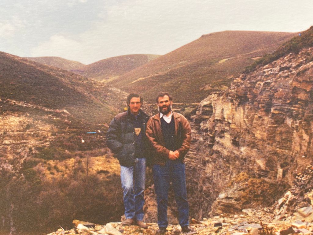 Manuel Miranda junto a Benigno