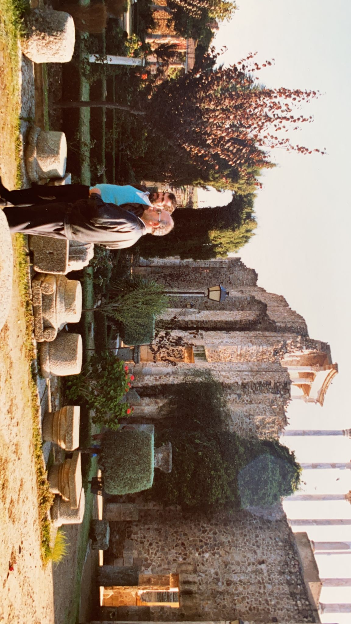 Manuel Miranda junto a Rogelio López