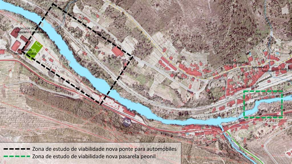 Proyecto nuevo puente sobre el Sil en Sobradelo