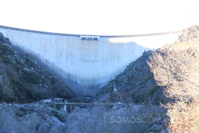 Presa de As portas no concello de Vilariño de Conso