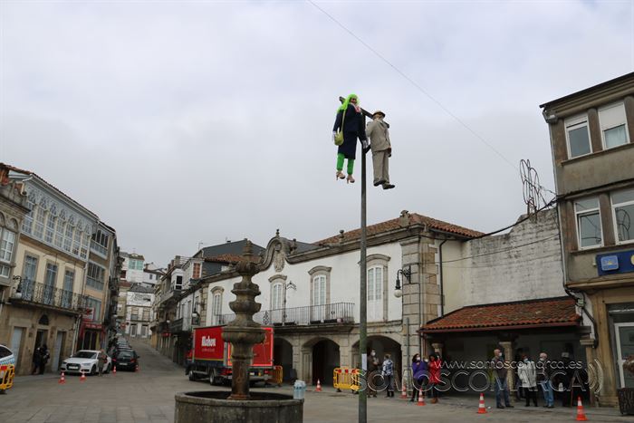 Plaza Vina lardeiro e lardeira Entroido 2022