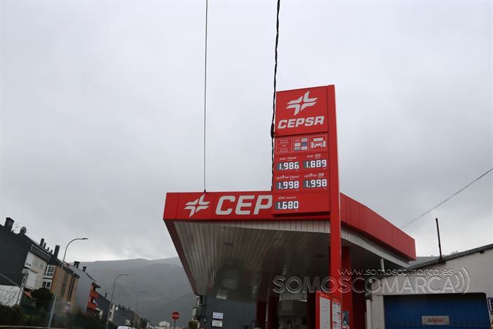 Precio de los carburantes en las gasolineras de Valdeorras en la mañana del 11 de marzo (1)