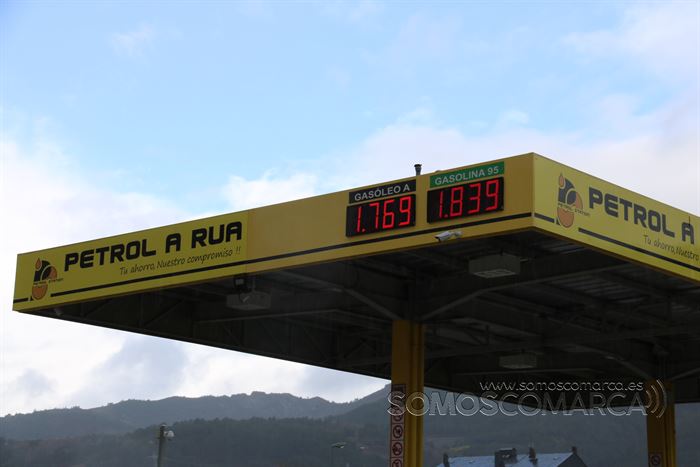 Precio de los carburantes en las gasolineras de Valdeorras en la mañana del 11 de marzo (2)