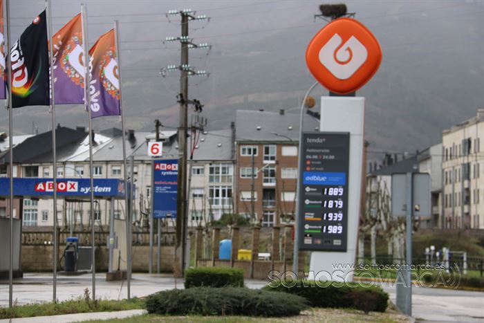 Precio de los carburantes en las gasolineras de Valdeorras en la mañana del 11 de marzo (5)