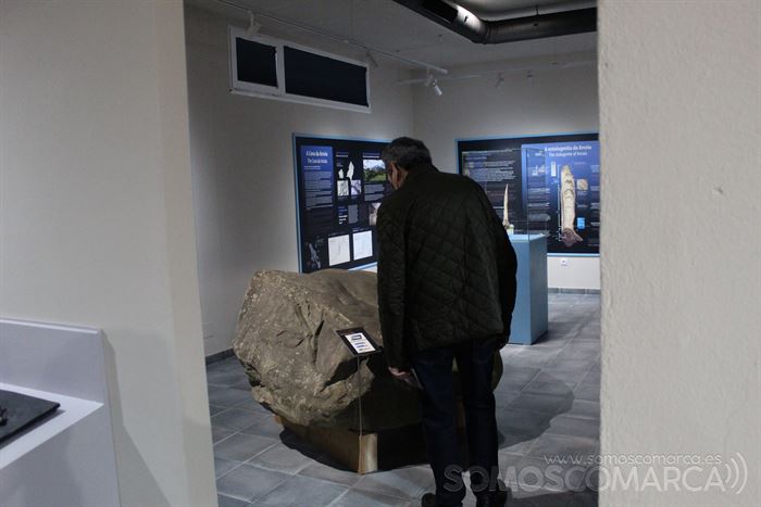 La sala sobre el clima alberga una roca de diabasa de A Seara de 1.400 kilos (1)