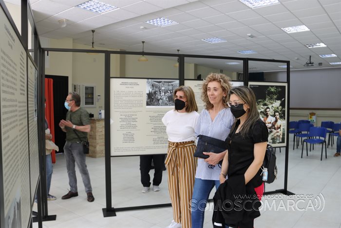 Exposición itinerante, Compromiso na distancia, no centro cultural Santa Lucía de Vilamartín