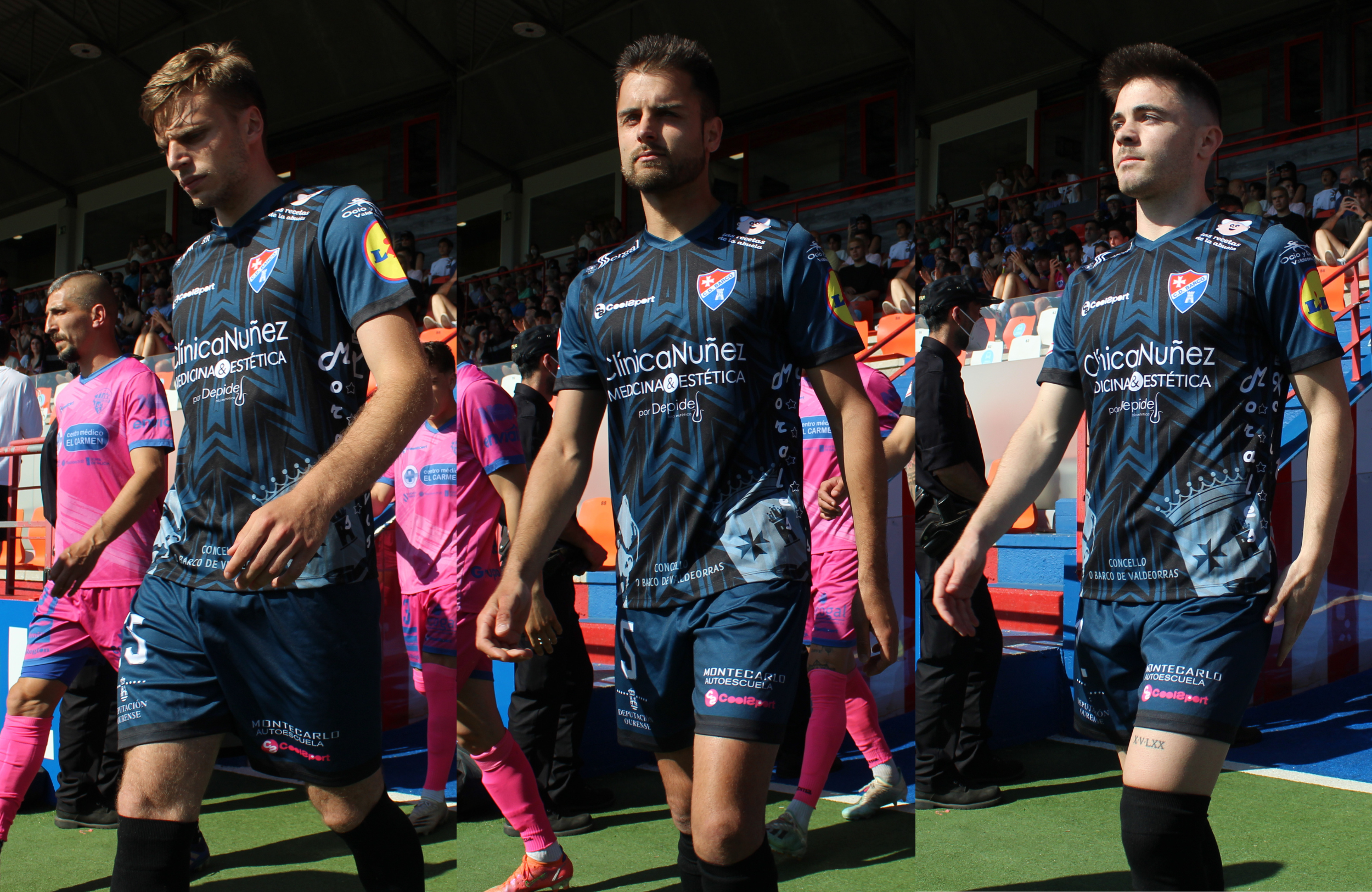 3 Andrés Calvo, Iago López y Juan Barbeito