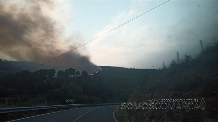 Larouco incendio no Alto do Viso (Alto da Ermida) (1)