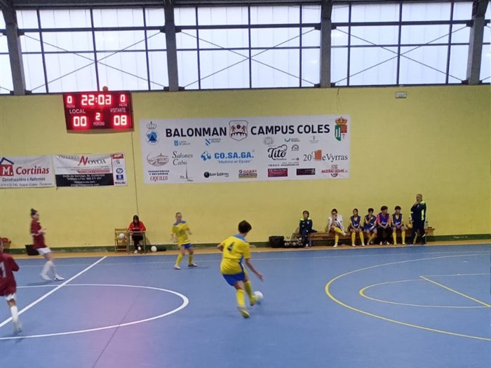 Fútbol sala. FSColes 0-12 Rúa Valdeorras FS (1)