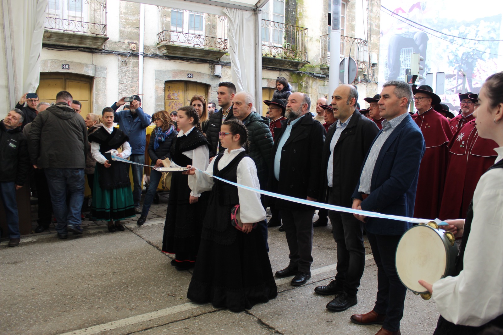 inauguración Feira Viño Quiroga