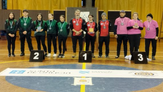 podium tiro arco-
