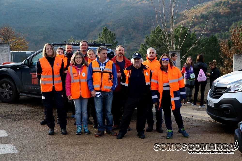 Equipo de Protección Civil en la Carreira das Cidades 2018
